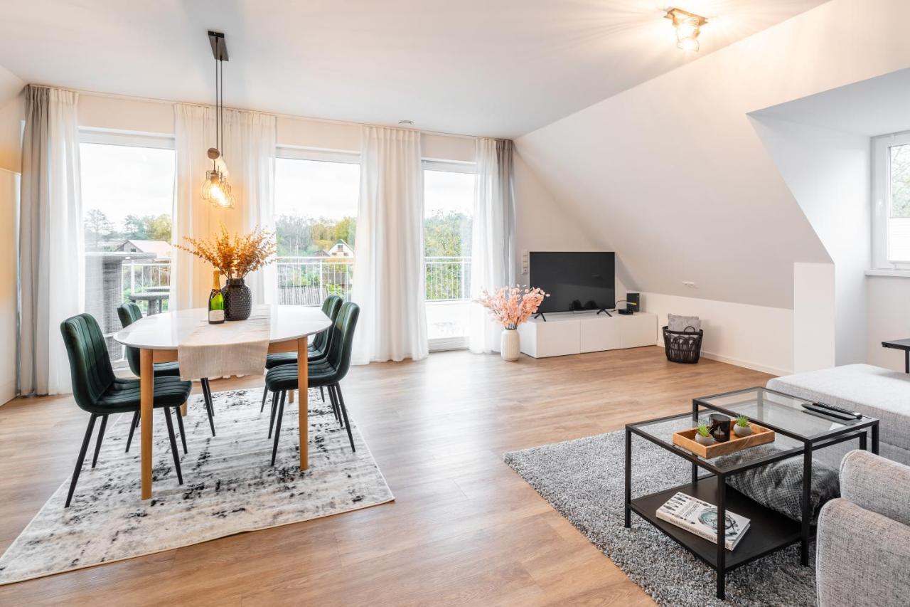 Penthouse Am Marschweg Apartment Oldenburg Exterior foto