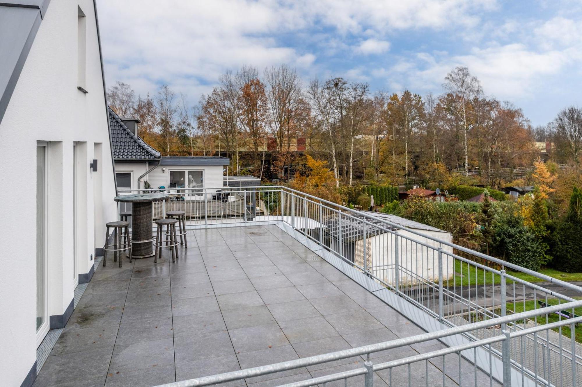 Penthouse Am Marschweg Apartment Oldenburg Exterior foto